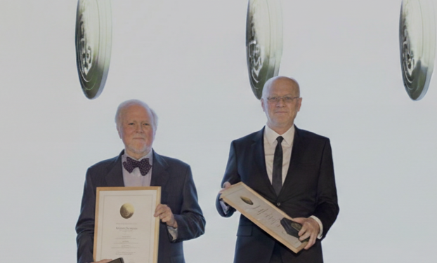 صورة البروفيسور بيتر غودسبي والبروفيسور مايكل موسكوفيتز،