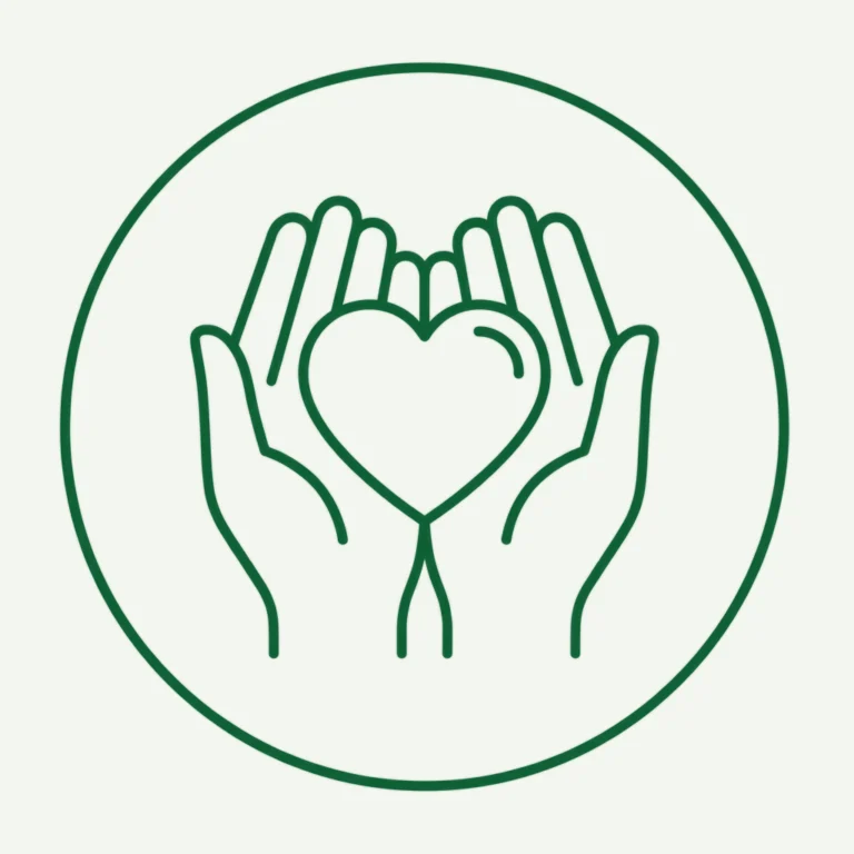 minimalist-green-line-art-hands-holding-heart-icon-representing-gastrozen-safe-and-gentle-care